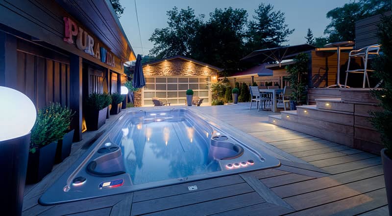 The Benefits Of Installing Your Swim Spa Outside